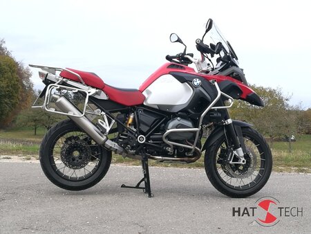 BMW R1200 GS und GS Adventure LC  EURO3/EURO4-Modelle -   SS12-PS: Runder Hattech Endschalldmpfer  mit EG-ABE
