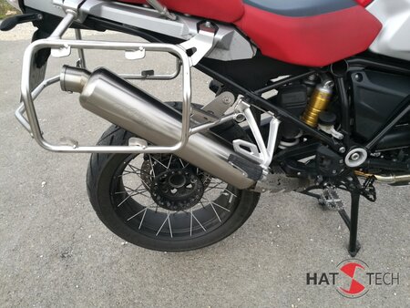 BMW R1200 GS und GS Adventure LC  EURO3/EURO4-Modelle -   SS12-PS: Runder Hattech Endschalldmpfer  mit EG-ABE