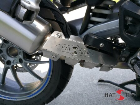 BMW R 1200 GS und GS Adventure  2014-2018 - SS12-RS (Reduced Sound): Runder Hattech Endschalldmpfer  mit EG-ABE