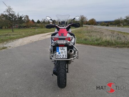BMW R 1200 GS und GS Adventure  2014-2018 - SS12-RS (Reduced Sound): Runder Hattech Endschalldmpfer  mit EG-ABE