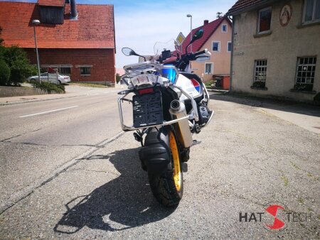 BMW R 1250 GS und GS Adventure - Runder Hattech Endschalldmpfer  mit EG-ABE - EU-Typgenehmigung SS12-RS (Reduced Sound)