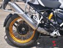 BMW R 1250 GS und GS Adventure - Runder Hattech Endschalldämpfer  mit EG-ABE - EU-Typgenehmigung SS12-RS (Reduced Sound)