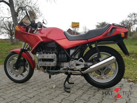HATTECH Auspuff - PureCraft -  HIGH Position Schalldmpfer fr BMW K75, K75 C-S-RT mit EG-ABE