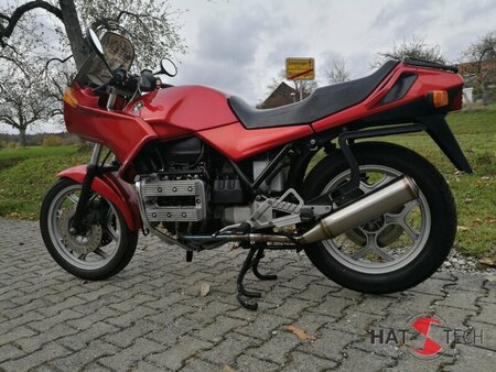 HATTECH Auspuff - PureCraft -  HIGH Position Schalldmpfer fr BMW K75, K75 C-S-RT mit EG-ABE