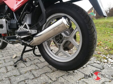 HATTECH Auspuff - PureCraft -  HIGH Position Schalldmpfer fr BMW K75, K75 C-S-RT mit EG-ABE