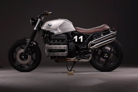 HATTECH Auspuff - Double Cannonball - Doppelauspuff 4-1 Collector Schalldmpfer fr BMW K100 / K100 RS/RT/LT 66 kW