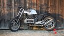 HATTECH Auspuff - PureCraft - 4-1 Collector HIGH Position Schalldämpfer für BMW K100 / K100 RS/RT/LT 66 kW poliert