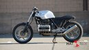 HATTECH Auspuff - PureCraft - 4-1 Collector HIGH Position Schalldämpfer für BMW K100 / K100 RS/RT/LT 66 kW gebürstet & Anlauffarben an den Sichtschweißnähten