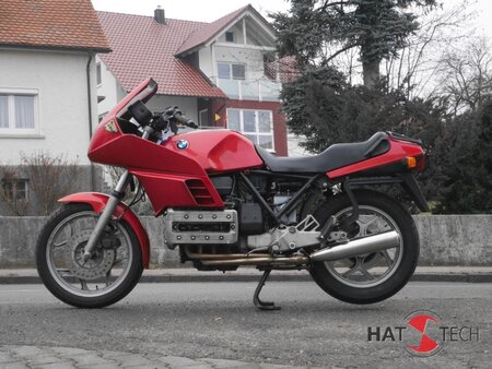 HATTECH Auspuff - PureCraft -  4-1 Collector LOW Position Schalldmpfer fr BMW K100 / K100 RS/RT/LT 66 kW