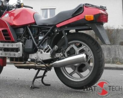 HATTECH Auspuff - PureCraft -  4-1 Collector LOW Position Schalldmpfer fr BMW K100 / K100 RS/RT/LT 66 kW