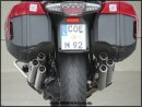 HATTECH Auspuff - SIX - PIPE Endschalldämpfer mit Geräuschreduzierungseinsätzen  für BMW K1600 GT / GTL