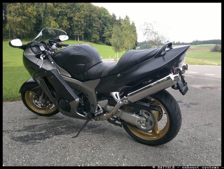 Honda CBR 1100 XX, Sidepipes fr Modelle ohne Katalysatoren