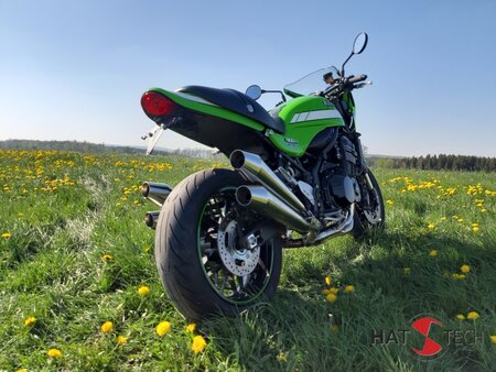 Kawasaki Z900 RS - Z900 RS CAFE - HATTECH FOUR - Umbau der Originalanlage