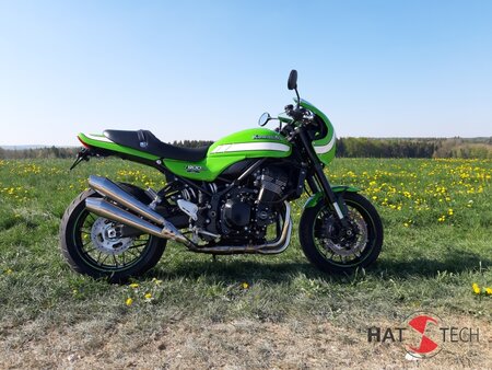 Kawasaki Z900 RS - Z900 RS CAFE - HATTECH FOUR - Umbau der Originalanlage