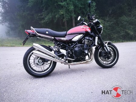 Kawasaki Z900 RS - Z900 RS CAFE - HATTECH FOUR - Umbau der Originalanlage