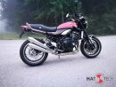 Kawasaki Z900 RS - Z900 RS CAFE - HATTECH FOUR - Umbau der Originalanlage poliert