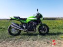 Kawasaki Z900 RS - Z900 RS CAFE - HATTECH FOUR - Umbau der Originalanlage gebürstet