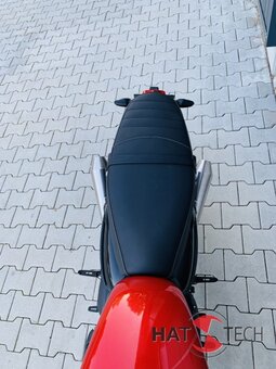 HATTECH Auspuff - GUNBALL 60 - Schalldmpfer mit Anbauteilen fr TRIUMPH Speed Twin / Thruxton 1200 / R / RS auf original Krmmer - EU-Typgenehmigung