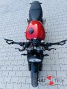 HATTECH Auspuff - GUNBALL 60 - Schalldämpfer mit Anbauteilen für TRIUMPH Speed Twin / Thruxton 1200 / R / RS auf original Krümmer - EU-Typgenehmigung gebürstet