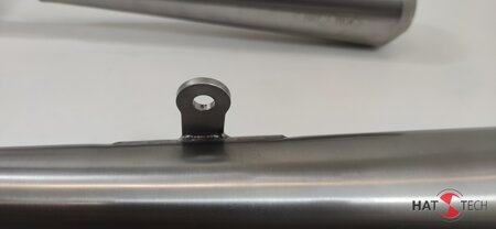 SIDEPIPE_GB25 mit Interferenzrohr - HATTECH Komplettanlage fr R80 R / R100 R Mystic sowie fr R80 und R100 GS- Paralever -    Mit EG-ABE
