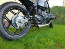 SIDEPIPE_GB25- HATTECH Komplettanlage ohne Interferenzrohr  für BMW R 80, R 80RT, R 100 RS, RT Monolever Modelle  ab `85   Komplettanlage mit Krümmer und Schalldämpfer - Mit EG-ABE