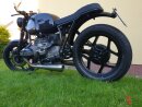 SIDEPIPE_GB25- HATTECH Komplettanlage ohne Interferenzrohr  für BMW R 80, R 80RT, R 100 RS, RT Monolever Modelle  ab `85   Komplettanlage mit Krümmer und Schalldämpfer - Mit EG-ABE