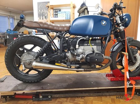 Gunball Low - HATTECH Endschalldmpfer fr BMW R 65, R 80, R 80RT, R 100 RS, RT Monolever Modelle  ab `85   Schalldmpfer - Mit EG-ABE