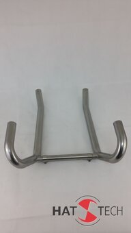 HATTECH EDELSTAHL  40mm - 1 Interferenzrohr - R100S (ab 9/1978) - R100RS - R100RT fr Modelle bis 9/1980
