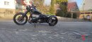 HATTECH Auspuff - LCS OYK Low - Schalldämpfer flach liegend, mit Anbauteilen für die BMW R18 Modelle auf original Krümmer - EU-Typgenehmigung