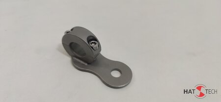 Universal - Halter fr Rohr D1 = 18mm verschraubbar in Edelstahl gefertigt