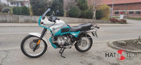 BMW R80 / 100 GS HATTECH -  Paris-Dakar 86 SOZIUS - Schalldmpfer mit EG-ABE #1