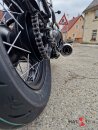 HATTECH Auspuff - BOBBER 470/85 - Schalldämpfer mit Anbauteilen für TRIUMPH BONNEVILLE BOBBER (EURO 5)  auf original Vorschalldämpfer - EU-Typgenehmigung #1