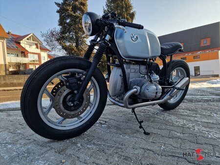 S-Force-K60- HATTECH 2in1 Komplettanlage  fr  - BMW R 80, R 80RT, R 100 RS, R100 RT Monolever Modelle  ab `85   Komplettanlage mit Krmmer und Schalldmpfer - Mit EG-ABE