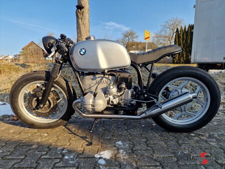 S-Force-K60- HATTECH 2in1 Komplettanlage  fr  - BMW R 80, R 80RT, R 100 RS, R100 RT Monolever Modelle  ab `85   Komplettanlage mit Krmmer und Schalldmpfer - Mit EG-ABE