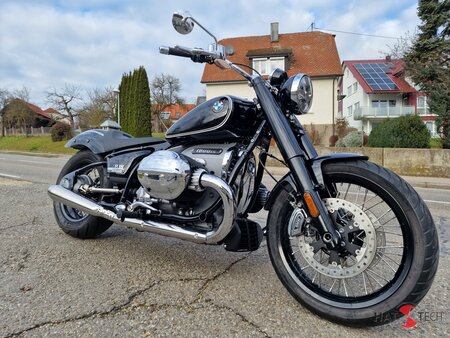 HATTECH Auspuff - R18 LCS-OYK_H_SL - Schalldmpfer mit Anbauteilen fr die BMW R18 Modelle   - Mit EU-Typgenehmigung