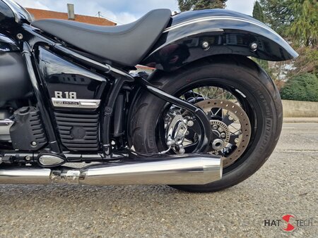 HATTECH Auspuff - R18 LCS-OYK_H_SL - Schalldmpfer mit Anbauteilen fr die BMW R18 Modelle   - Mit EU-Typgenehmigung