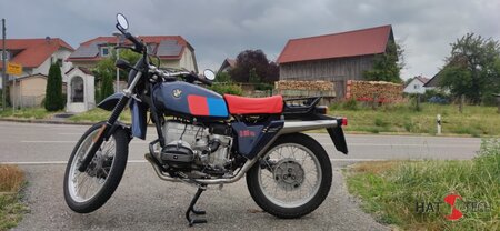 BMW R80 G/S - ST HATTECH - " Paris-Dakar 86 SOZIUS "- Schalldämpfer mit EG-ABE