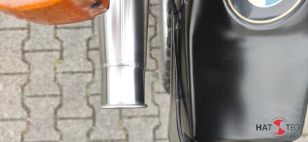 BMW R80 G/S - ST HATTECH -  Paris-Dakar 86 SOZIUS - Schalldmpfer mit EG-ABE