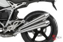 HATTECH Auspuff - GUNBALL60 - BMW nineT (Euro 5)  Doppelschalldämpfer mit 60mm Ausgangskonus mit EG-ABE / EU-Typgenehmigung