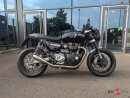 HATTECH Auspuff - OYK75 Low - Euro 5 - Schalldämpfer mit Anbauteilen für TRIUMPH Speed Twin / Thruxton 1200 / R / RS auf original Krümmer - EU-Typgenehmigung