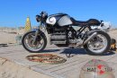 HATTECH Auspuff - GB-2S-25 Schalldämpfer mit 4-1 Kollektor HIGH Position Schalldämpfer für BMW K100 / K100 RS/RT/LT 66 kW