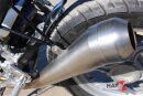 HATTECH Auspuff - GB-2S-25 Schalldämpfer mit 4-1 Kollektor HIGH Position Schalldämpfer für BMW K100 / K100 RS/RT/LT 66 kW